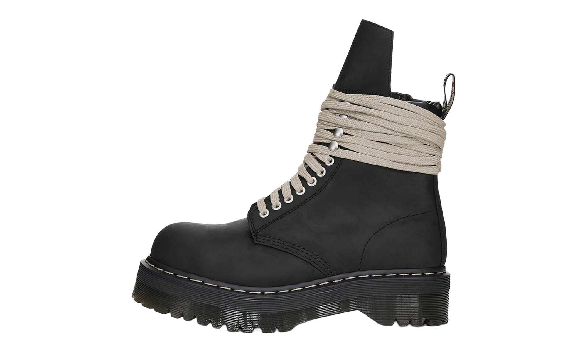 1460 DRKSHDW Quad Sole Steel Toe Boot WMNS "Rick Owens Black" DW02E6813 9001 09
