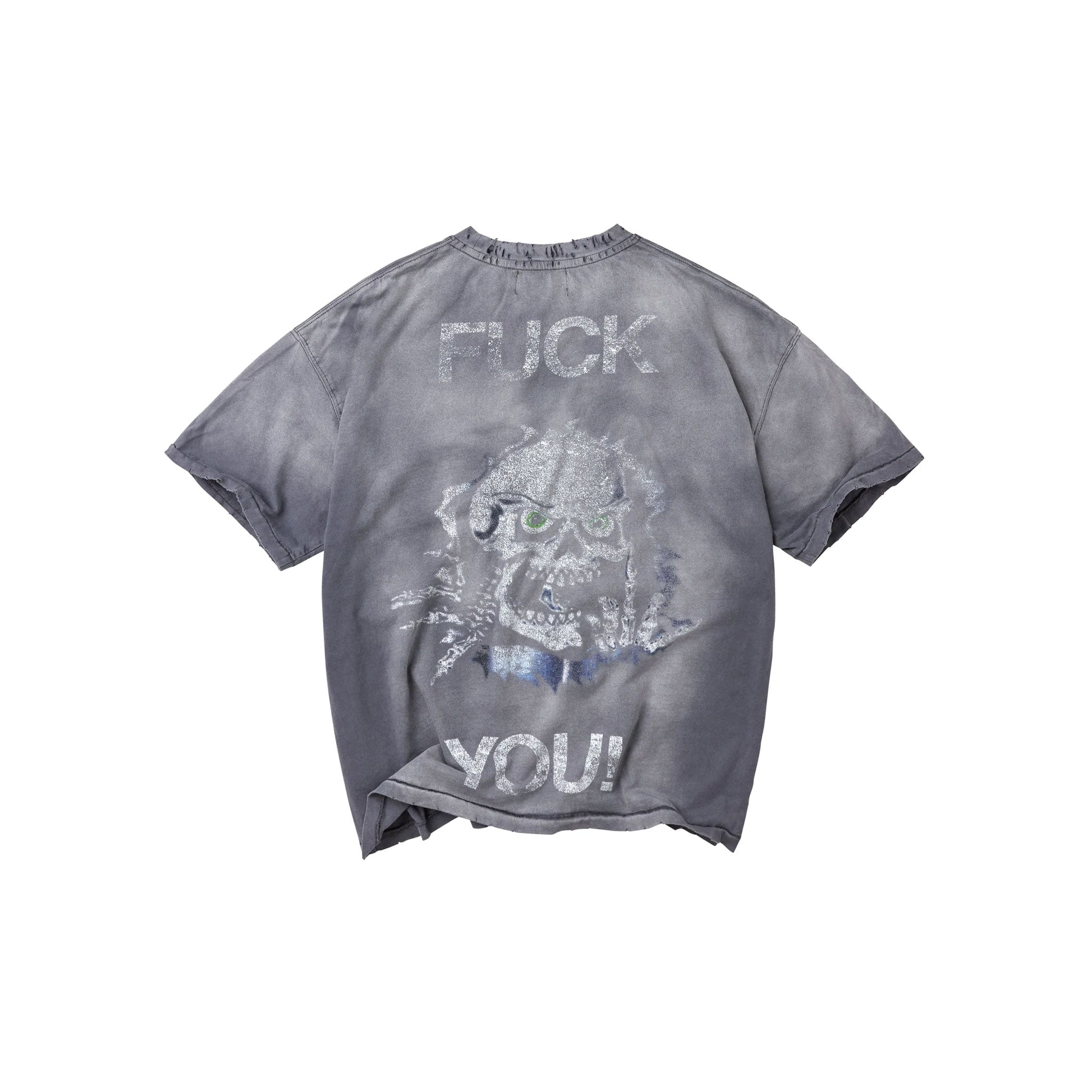 Vale Forever Skullie Tee Grey