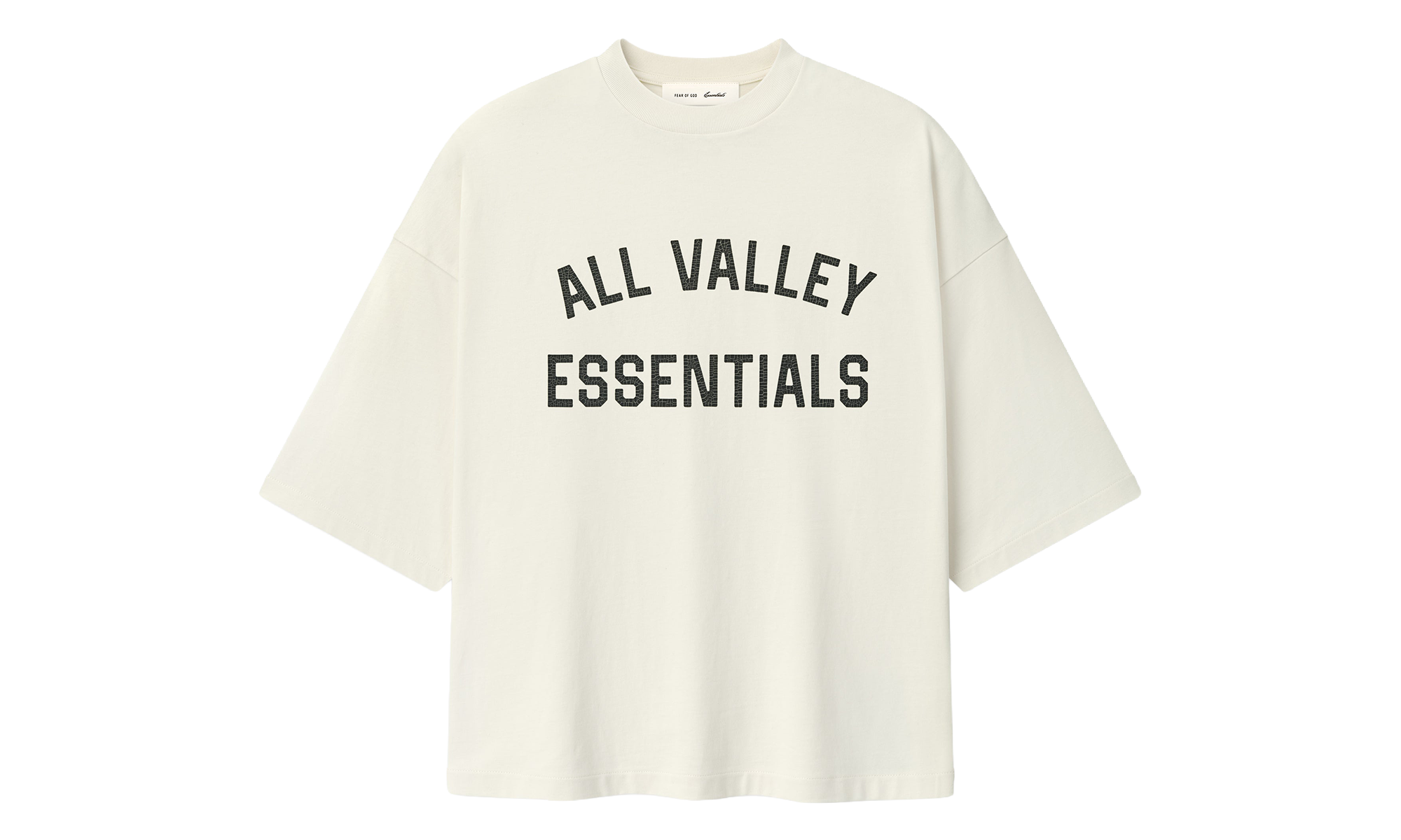 Merch Tee Boxy Fit "Ivory" RW00268 Ivory