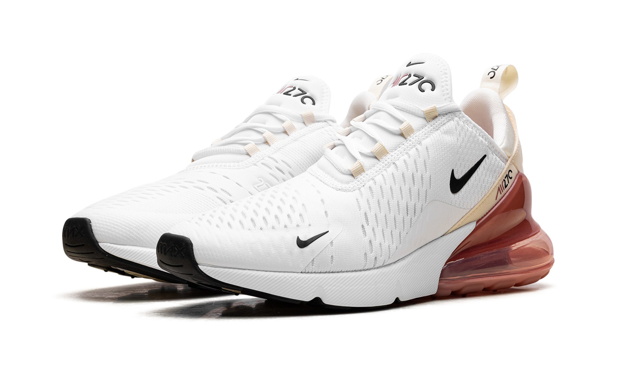 AIR MAX 270 WMNS "White Pale Ivory Muslin Black" AH6789 123