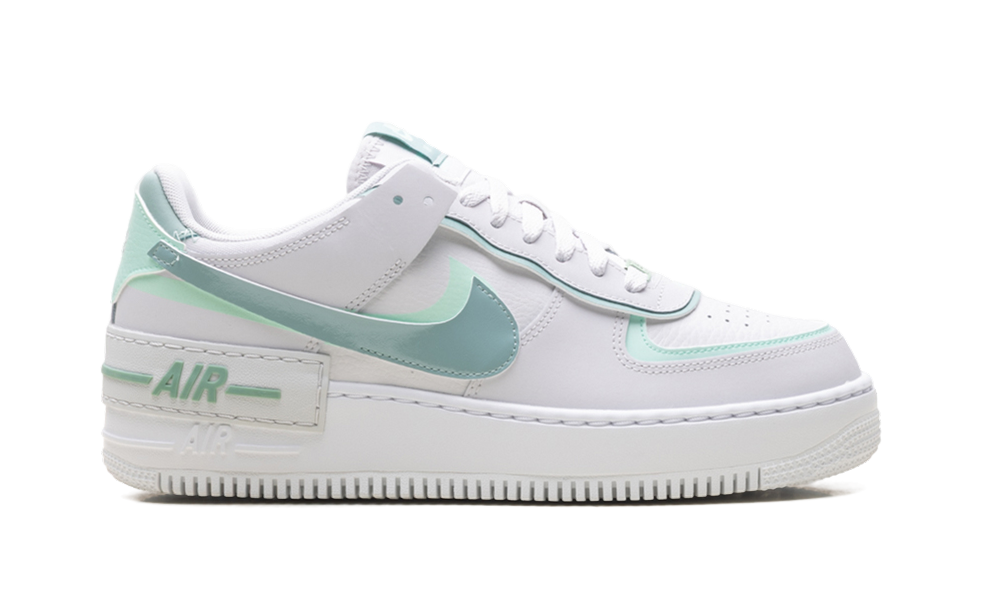 Air Force 1 Shadow Low WMNS "Vast Grey/Cannon Mint Foam" CI0919 005