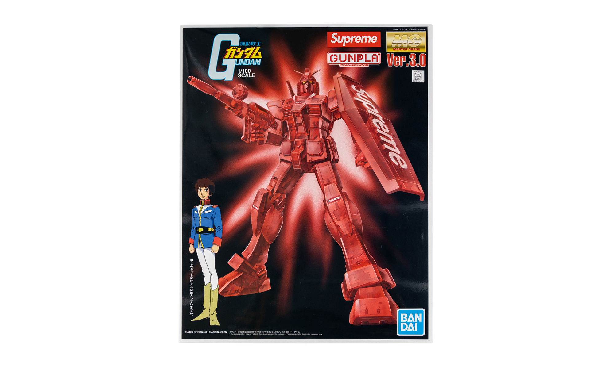 MG 1/100 RX-78-22 Gundam Ver 3 "FW21" SU11247