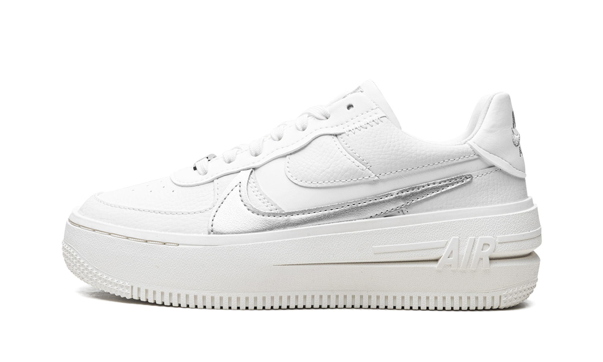AIR FORCE 1 PLT.AF.ORM MNS WMNS "White Metallic Silver" DJ9946 101