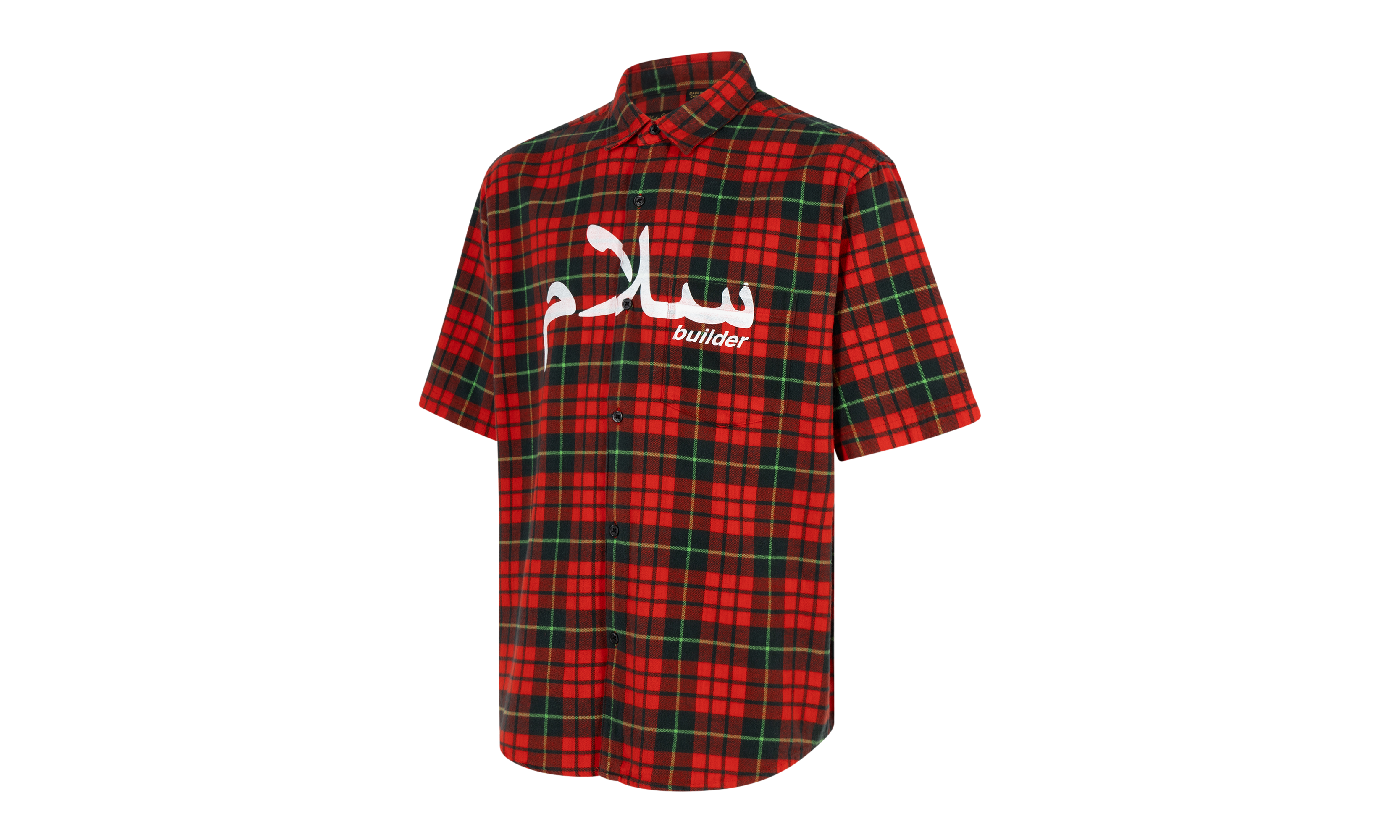 UNDERCOVER S/S Flannel Shirt "Red Plaid" SU100012