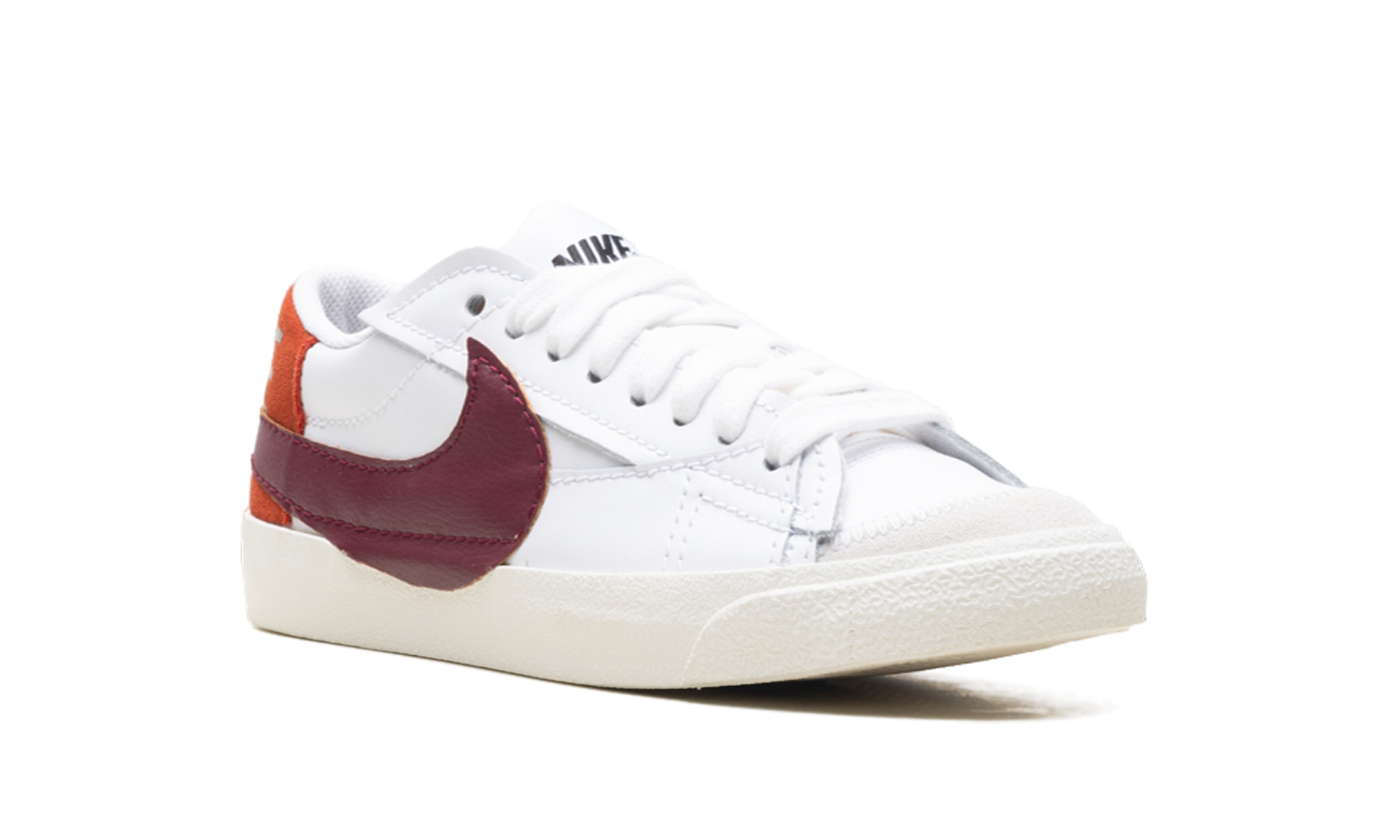NIKE BLAZER LOW 77 JUMBO WMNS "DARK BEETROOT CINNABAR" DQ1470 104