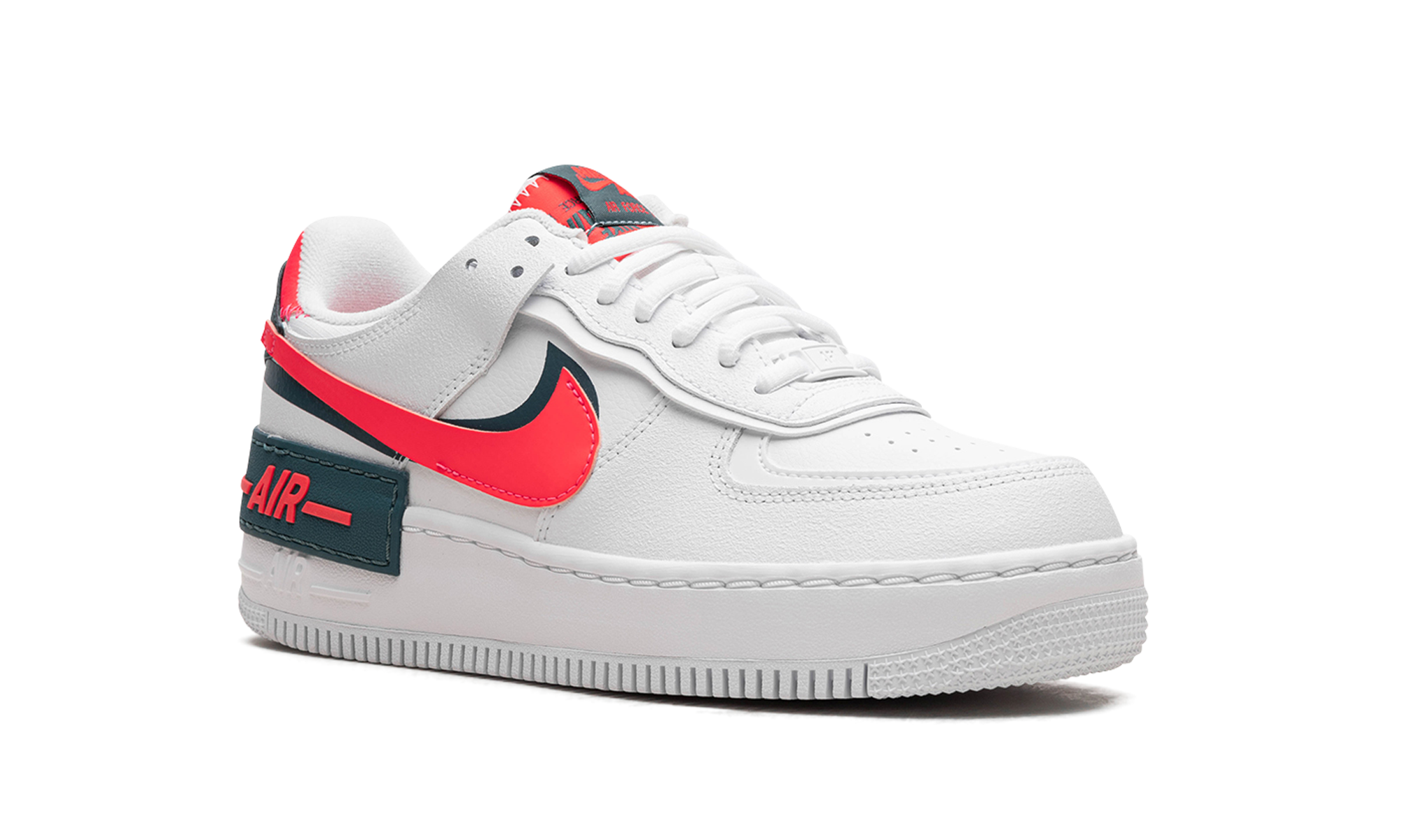 AIR FORCE 1 SHADO NMS WMNS "White Solar Red" DB3902 100