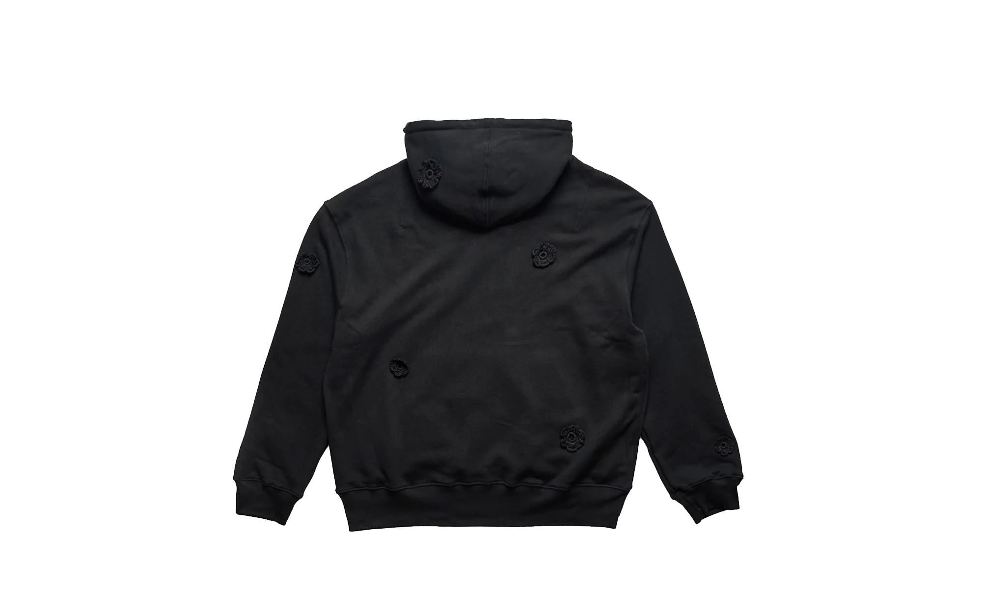 "Daisy" Gym Hoodie "Black" 242MJP022DTERYBLK