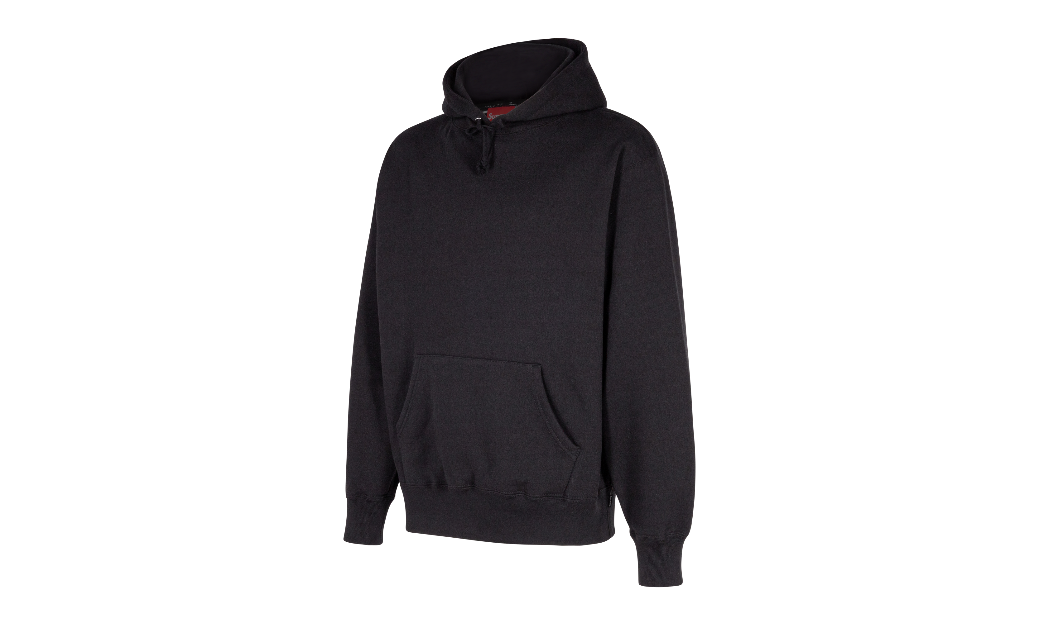 Satin Appliqué Hooded Sweatshirt "FW22" SU330