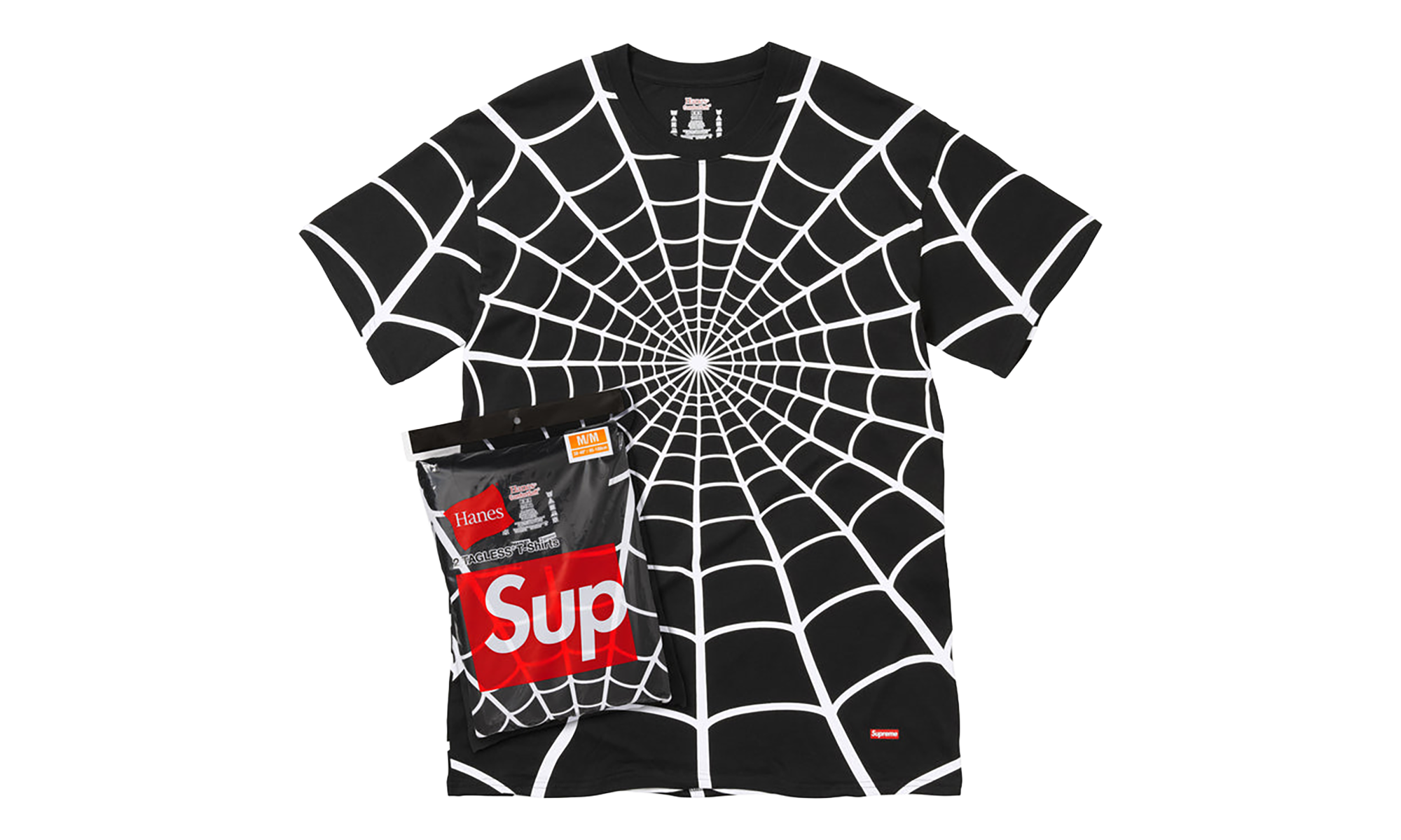 Hanes® Spider-Man Tagless Tees (2 pack) "SS26 - Black" SU27509