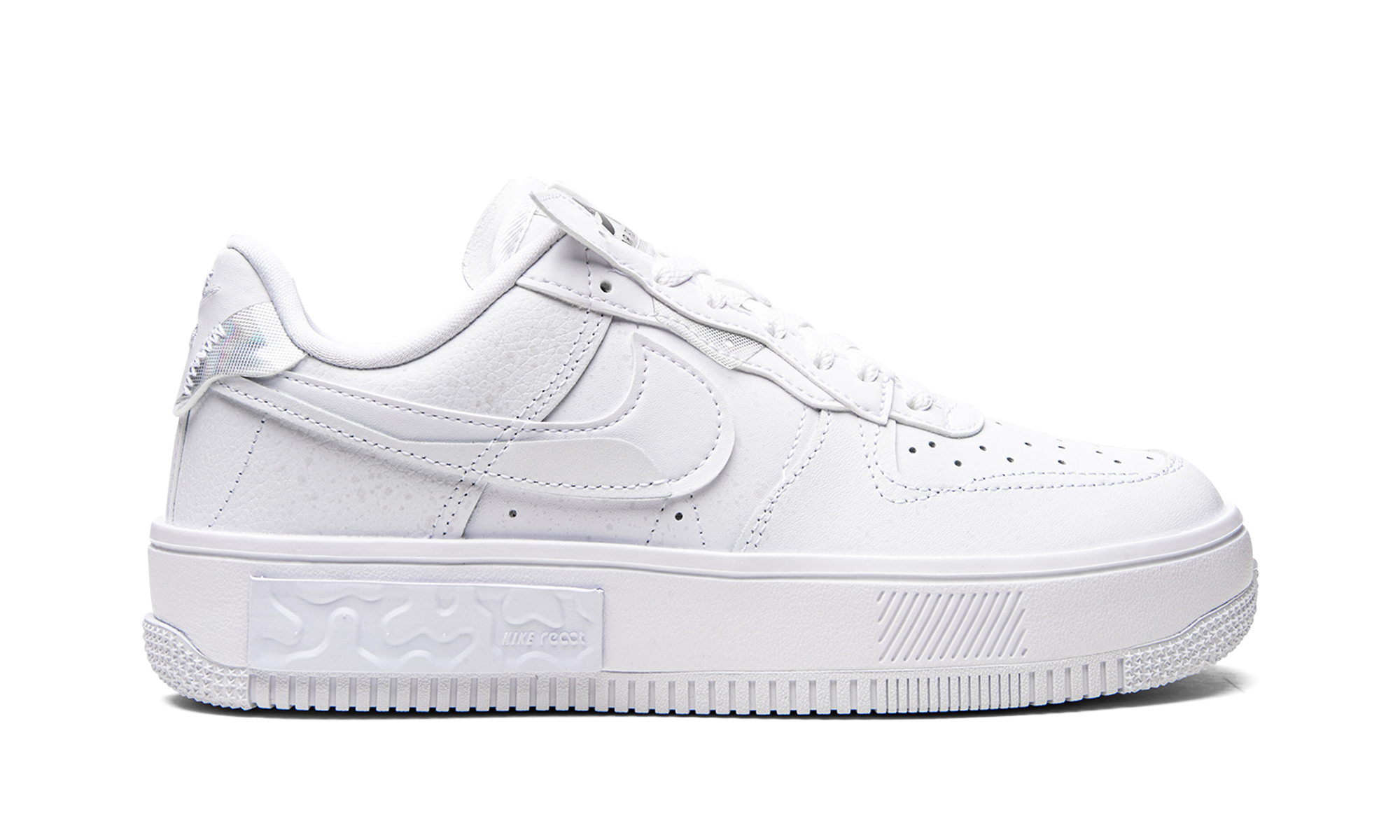 AIR FORCE 1 FONTANKA MNS WMNS "White / Iridescent" DQ5021 100