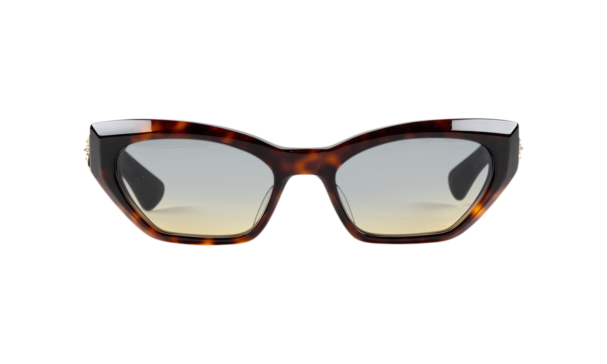 Hallla Baluuuu Cat Eye Sunglasses "Brown" CHRM1284