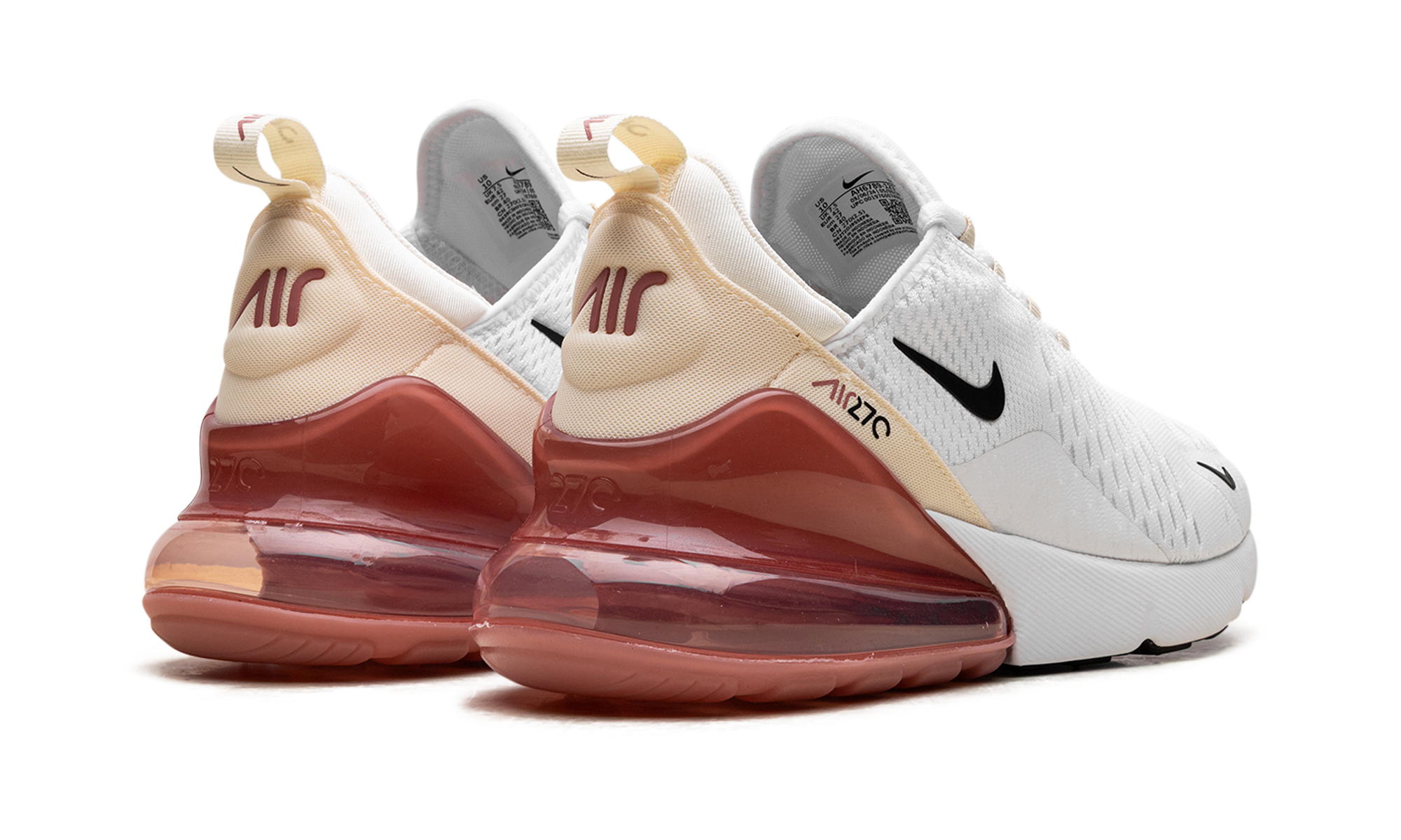 AIR MAX 270 WMNS "White Pale Ivory Muslin Black" AH6789 123