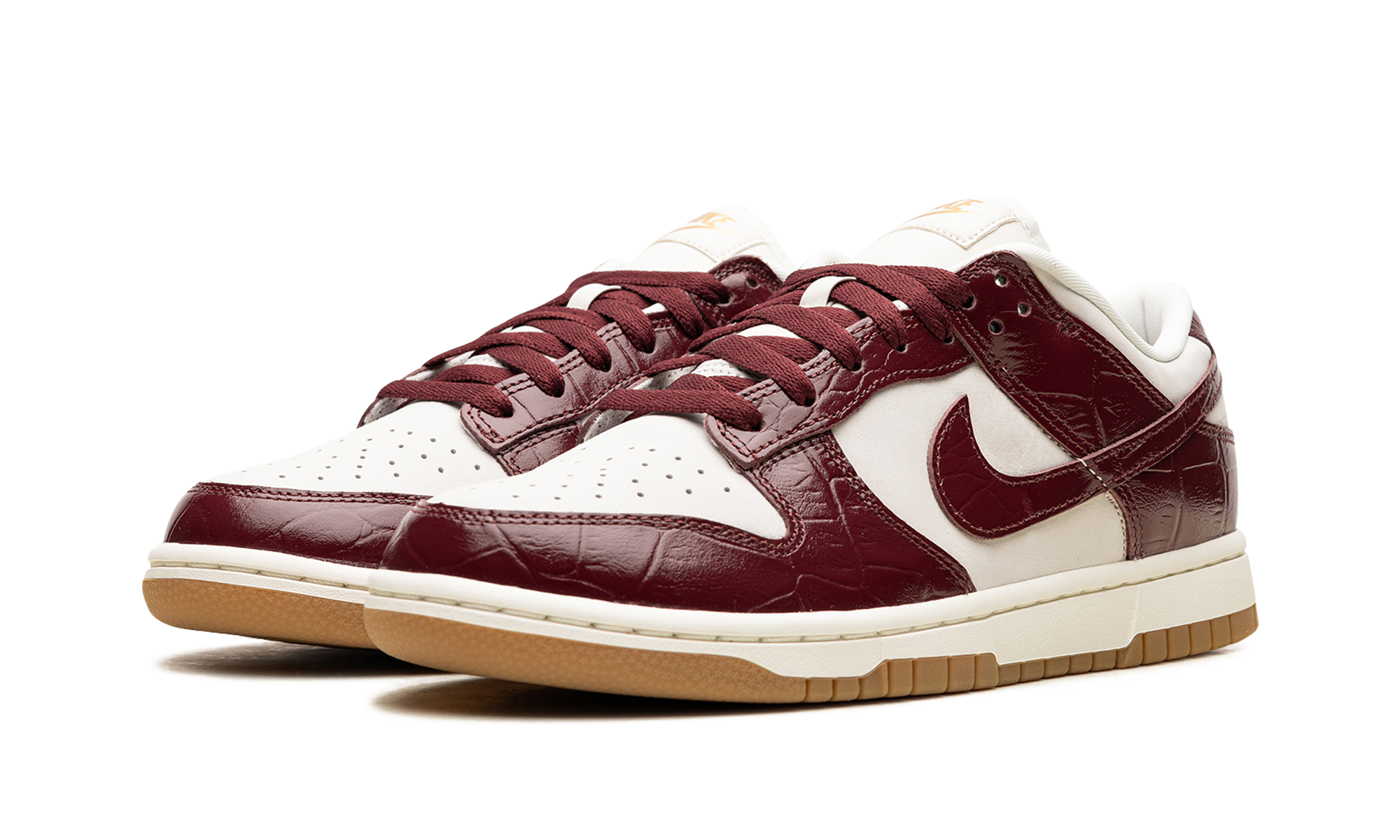 Wmns Dunk Low LX "Team Red Croc" FJ2260 004