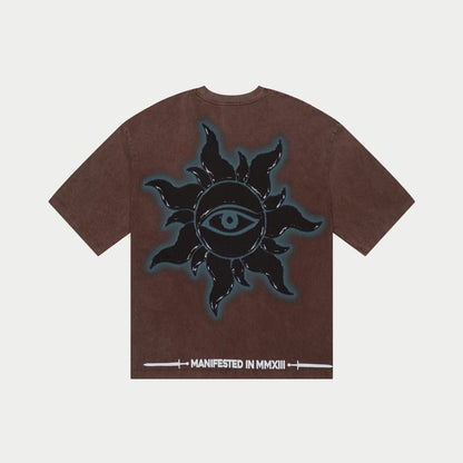 Godspeed Squadron T-Shirt Brown Wash