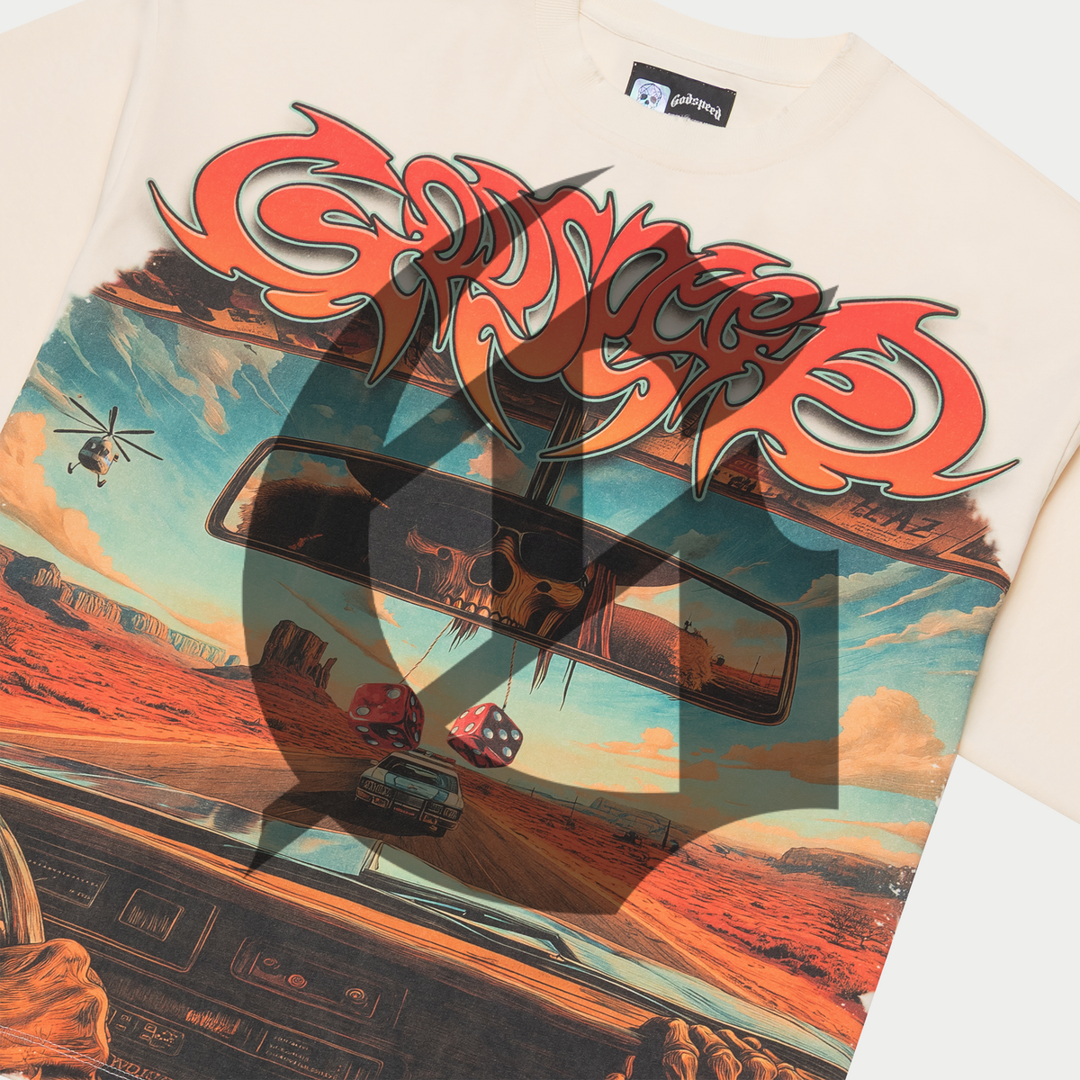 Godspeed On The Run T-Shirt Bone