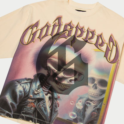 Godspeed Man in the Mirror T-Shirt Bone