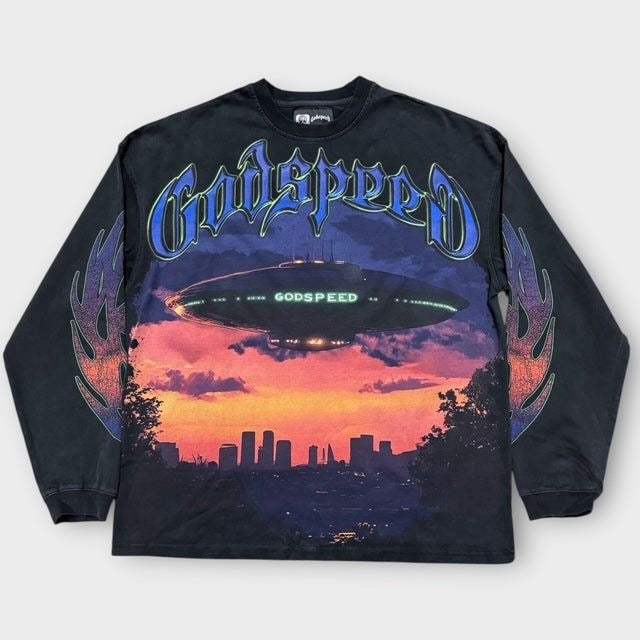 Godspeed U.A.P Long Sleeve Black Wash
