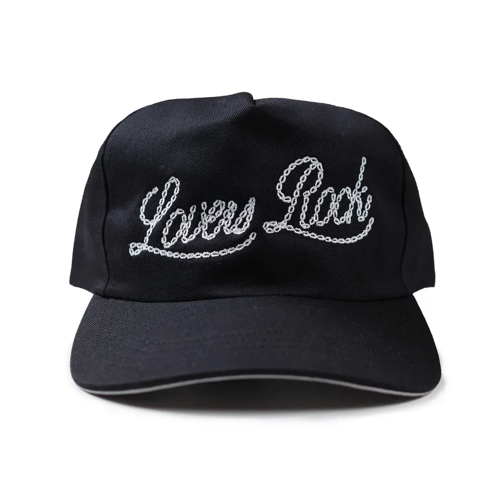 CHAIN-STITCH LOGO SNAPBACK