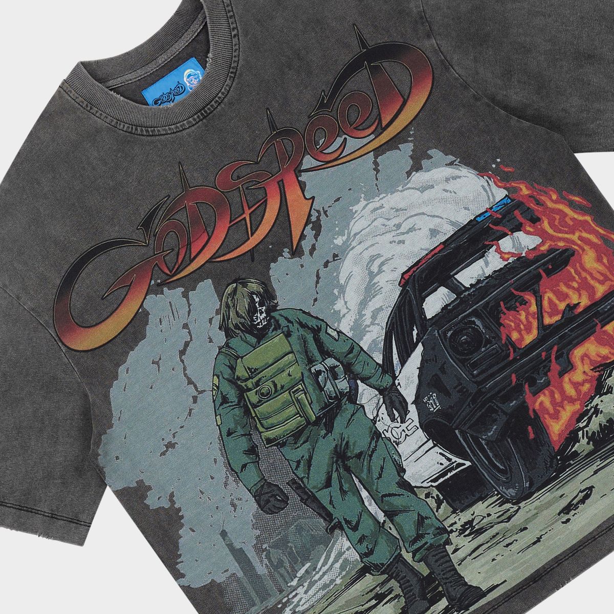 Godspeed KHAOS T-shirt NG Grey Wash