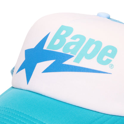 A Bathing Ape Bape Sta Mesh Cap (Blue)