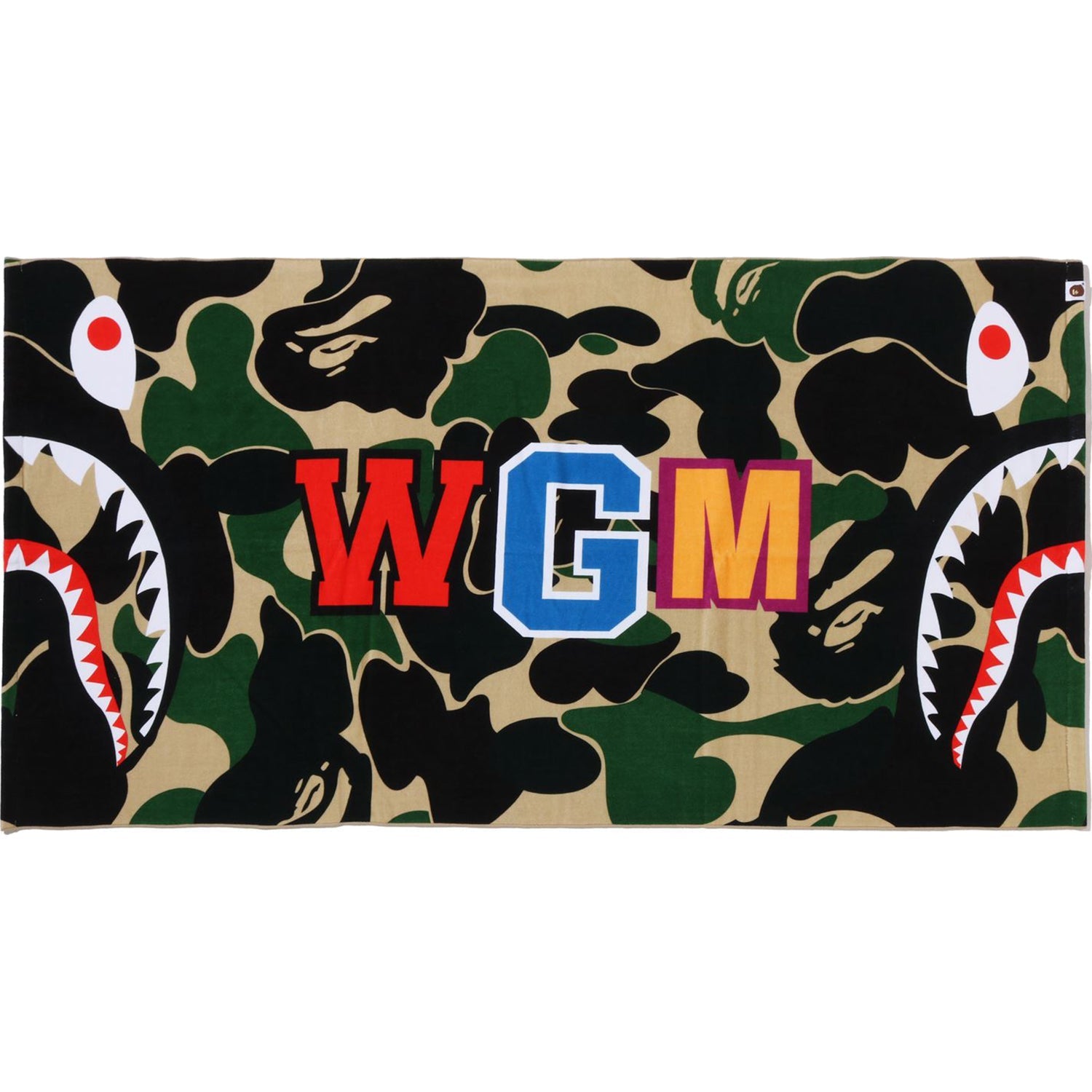 ABC CAMO SHARK BEACH TOWEL