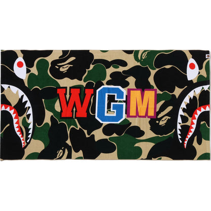 ABC CAMO SHARK BEACH TOWEL