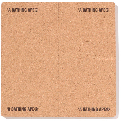 ABC CAMO PUZZLE CORK COASTER