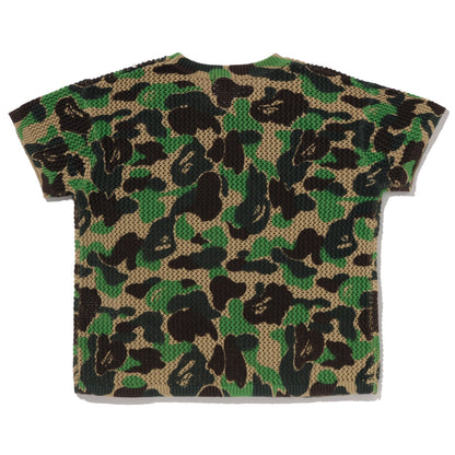 ABC CAMO CROCHET KNIT RELAXED FIT SWEATER KIDS