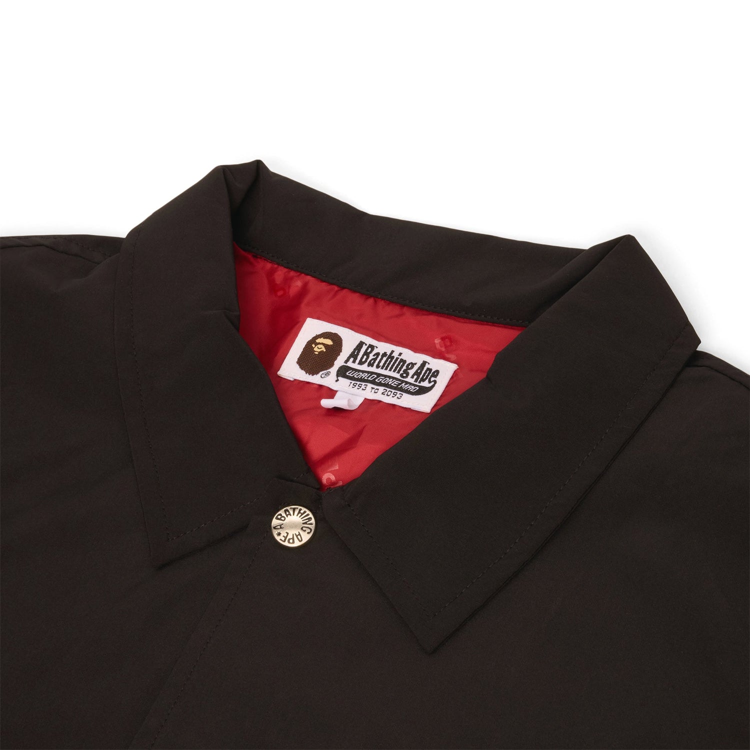 A Bathing Ape College Coach Jacket (Black)
