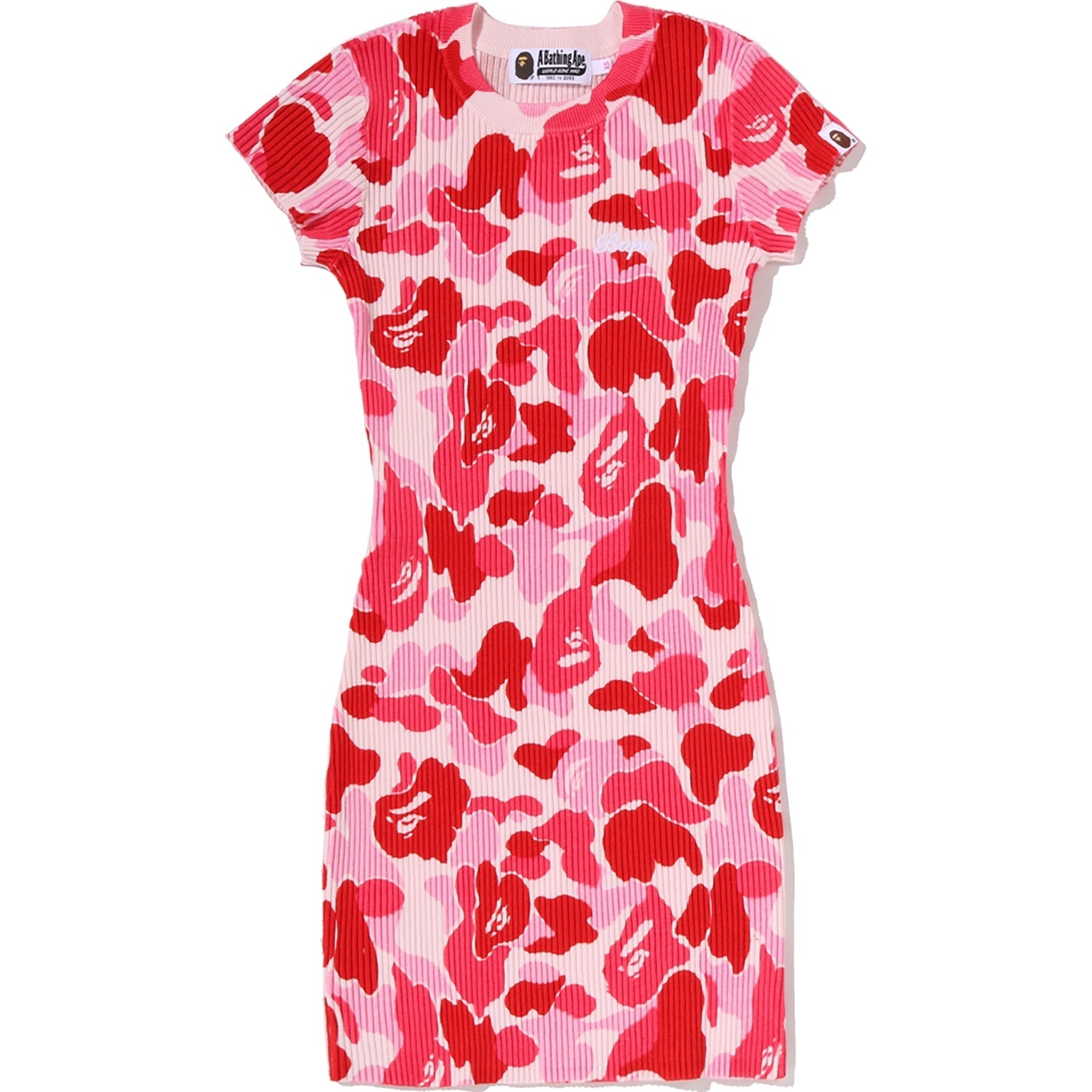 ABC CAMO BAPE LOGO RIB ONEPIECE LADIES