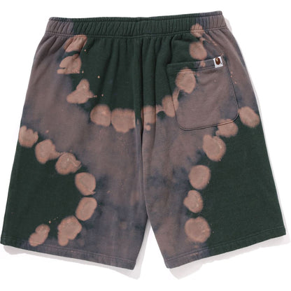 HAND DYE RELAXED FIT SWEAT SHORTS MENS
