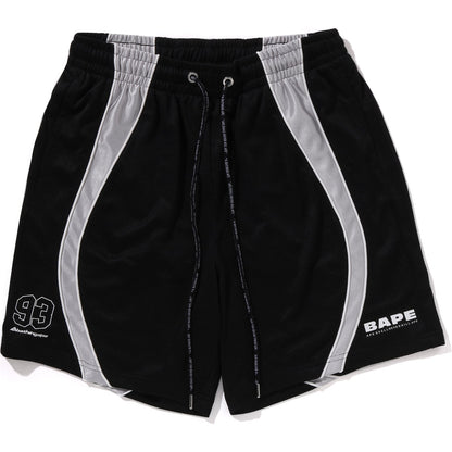 SOLID CAMO JACQUARD MULTILOGO RELAXED FIT SWEAT SHORTS MENS