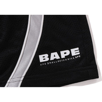 SOLID CAMO JACQUARD MULTILOGO RELAXED FIT SWEAT SHORTS MENS