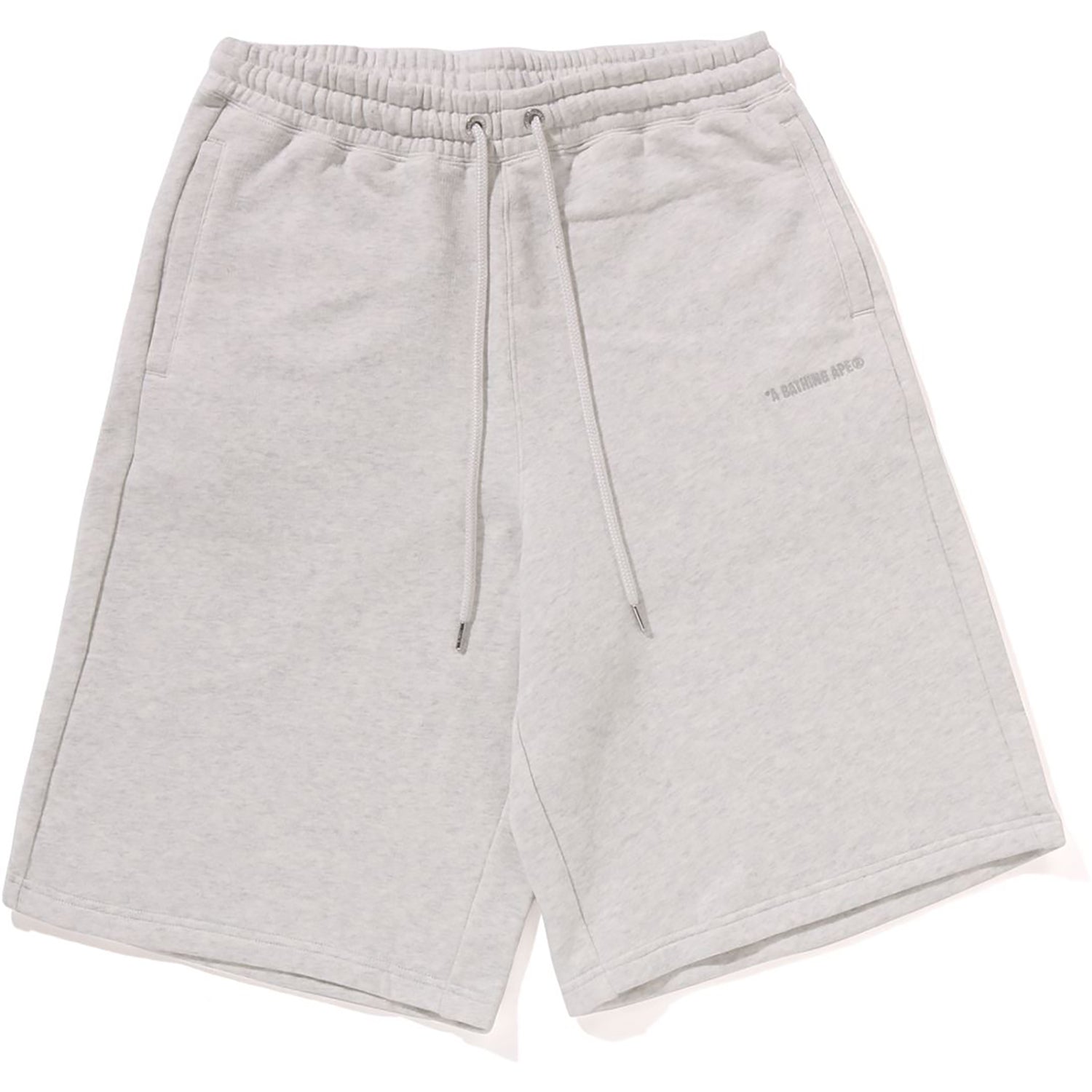 BATHING APE LOGO KNEE LENGTH RELAXED FIT SWEAT SHORTS MENS