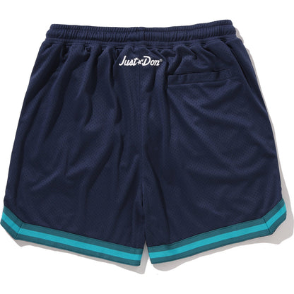 BAPE X JUST DON MILO RELAXED FIT BASKETBALL SHORTS MENS