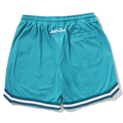 BAPE X JUST DON MILO RELAXED FIT BASKETBALL SHORTS MENS