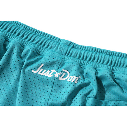 BAPE X JUST DON MILO RELAXED FIT BASKETBALL SHORTS MENS