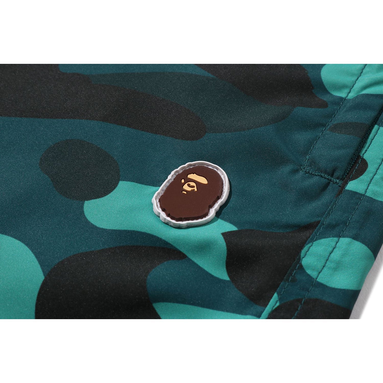 COLOR CAMO APE HEAD ONE POINT BEACH SHORTS MENS