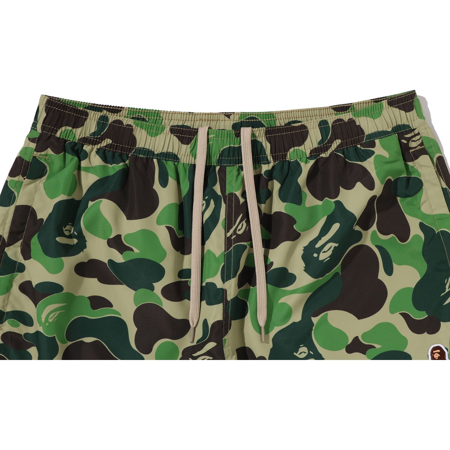 ABC CAMO APE HEAD ONE POINT BEACH SHORTS MENS