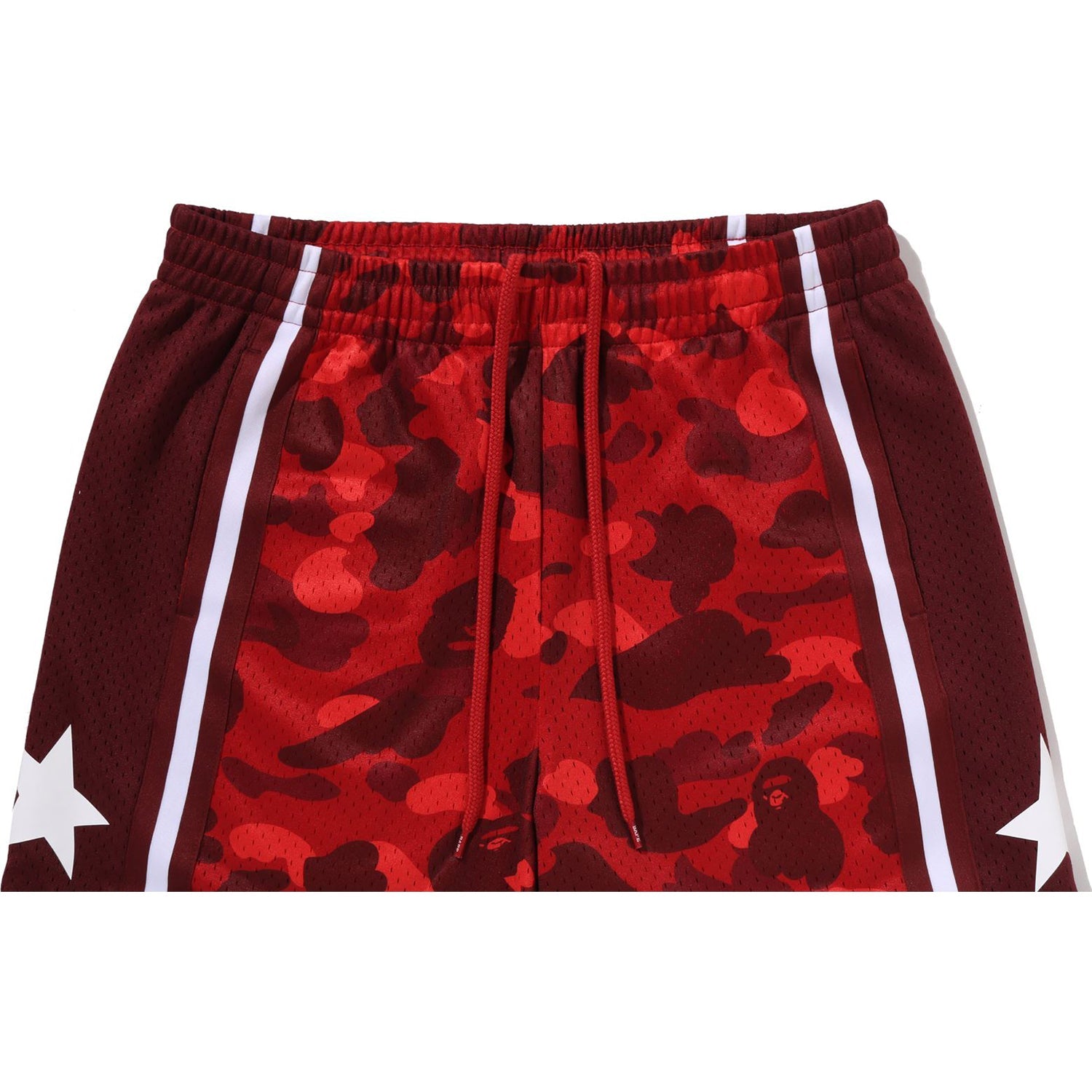 COLOR CAMO MESH RELAXED FIT SHORTS MENS