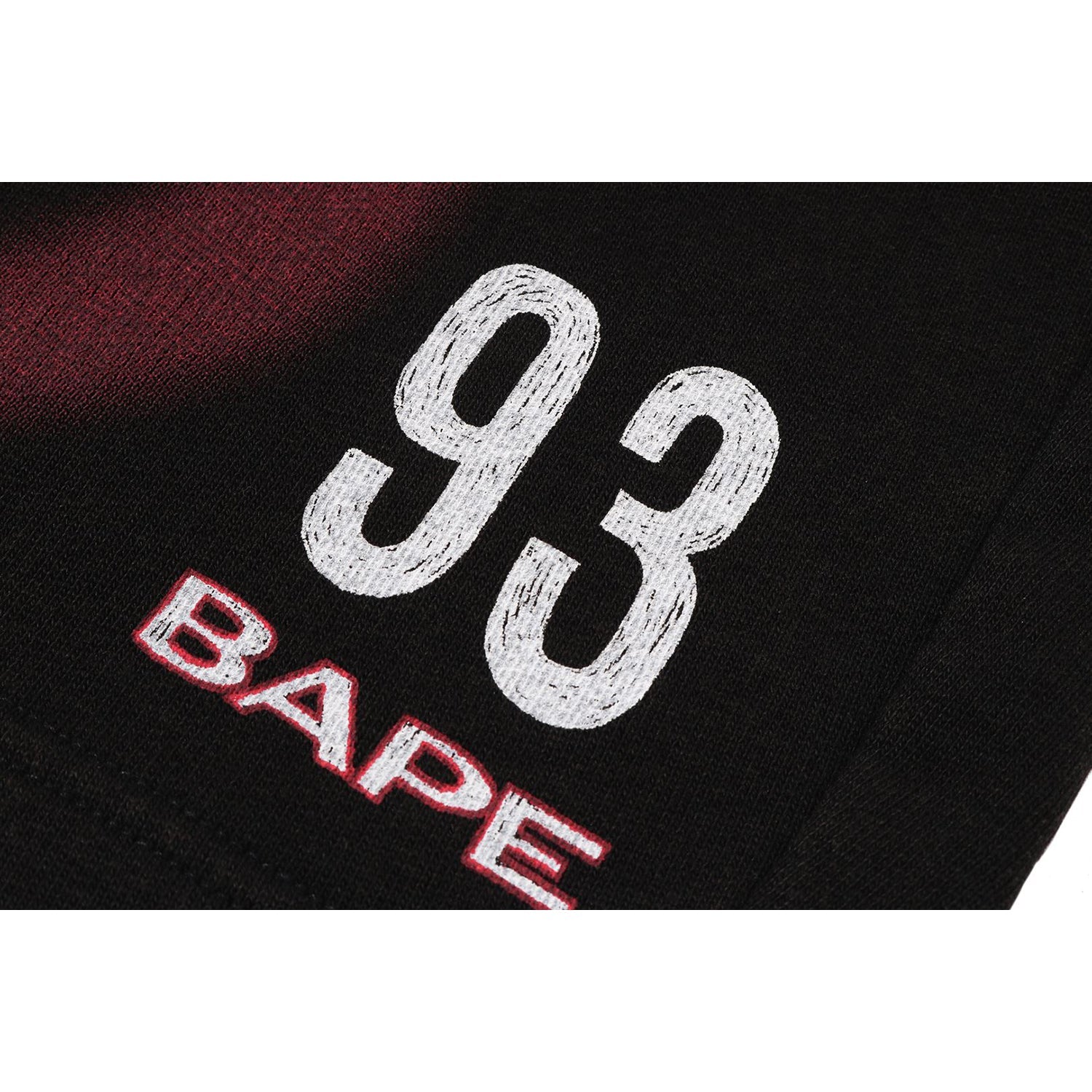 HEAVY WASH HAND DRAW FOOTBALL LOGO RELAXED FIT SWEAT SHORTS MENS