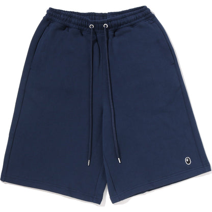 ONE POINT KNEE LENGTH RELAXED FIT SWEAT SHORTS MENS
