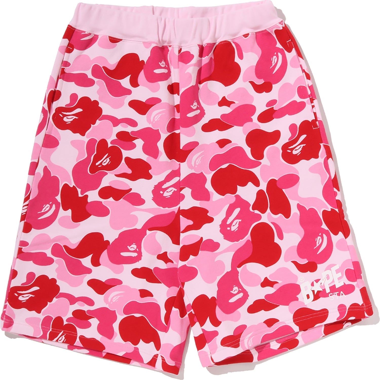 ABC CAMO BAPE STA LOGO SWEAT JORTS LADIES