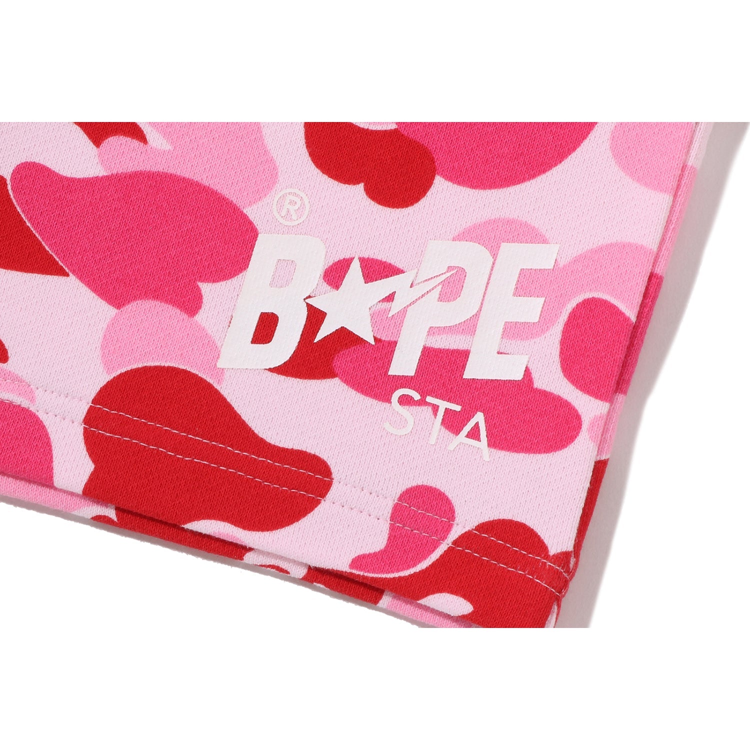 ABC CAMO BAPE STA LOGO SWEAT JORTS LADIES