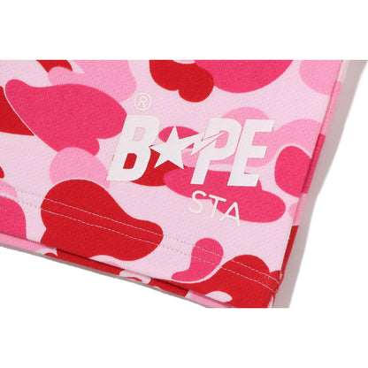 ABC CAMO BAPE STA LOGO SWEAT JORTS LADIES