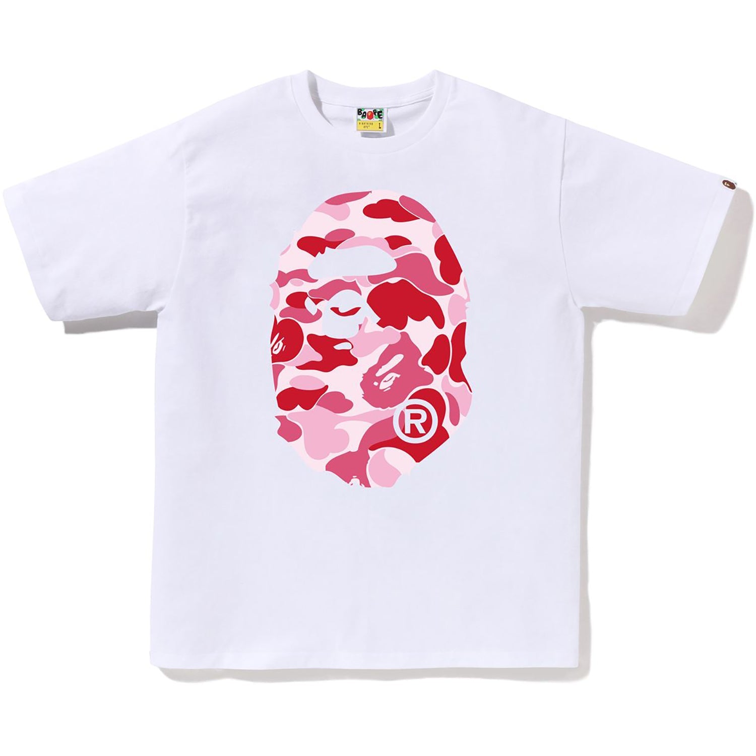 ABC CAMO BIG APE HEAD TEE MENS