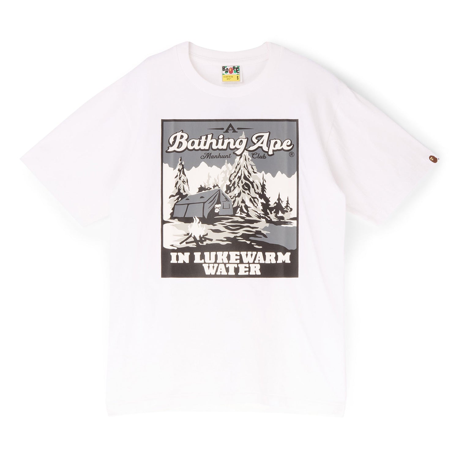 A Bathing Ape Base Camp Tee (White)