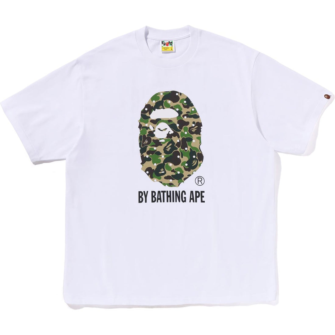 ABC DOT CAMO BY BATHING APE RELAXED FIT TEE MENS