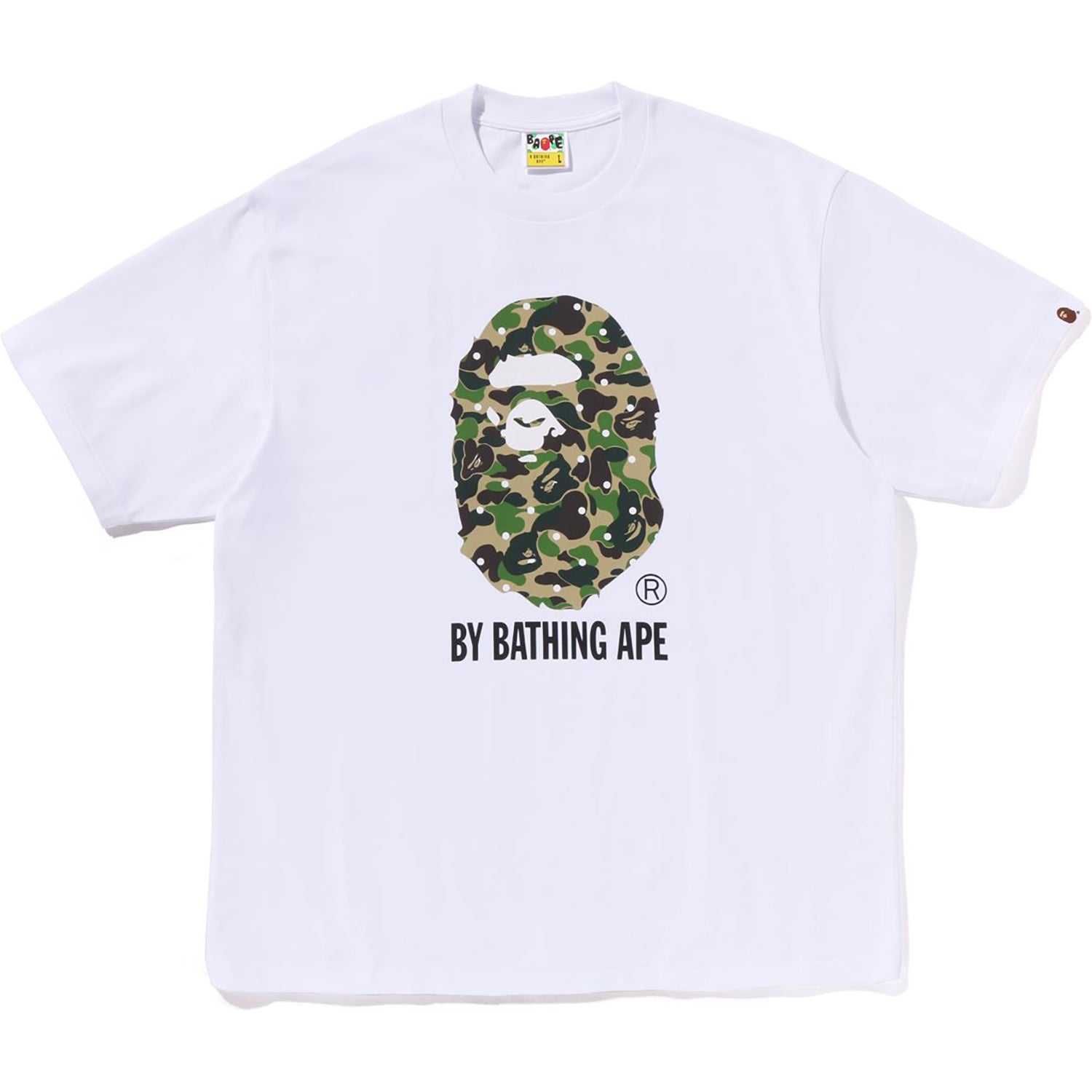 ABC DOT CAMO BY BATHING APE RELAXED FIT TEE MENS