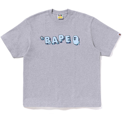 ABC CAMO BAPE LOGO RELAXED FIT TEE MENS